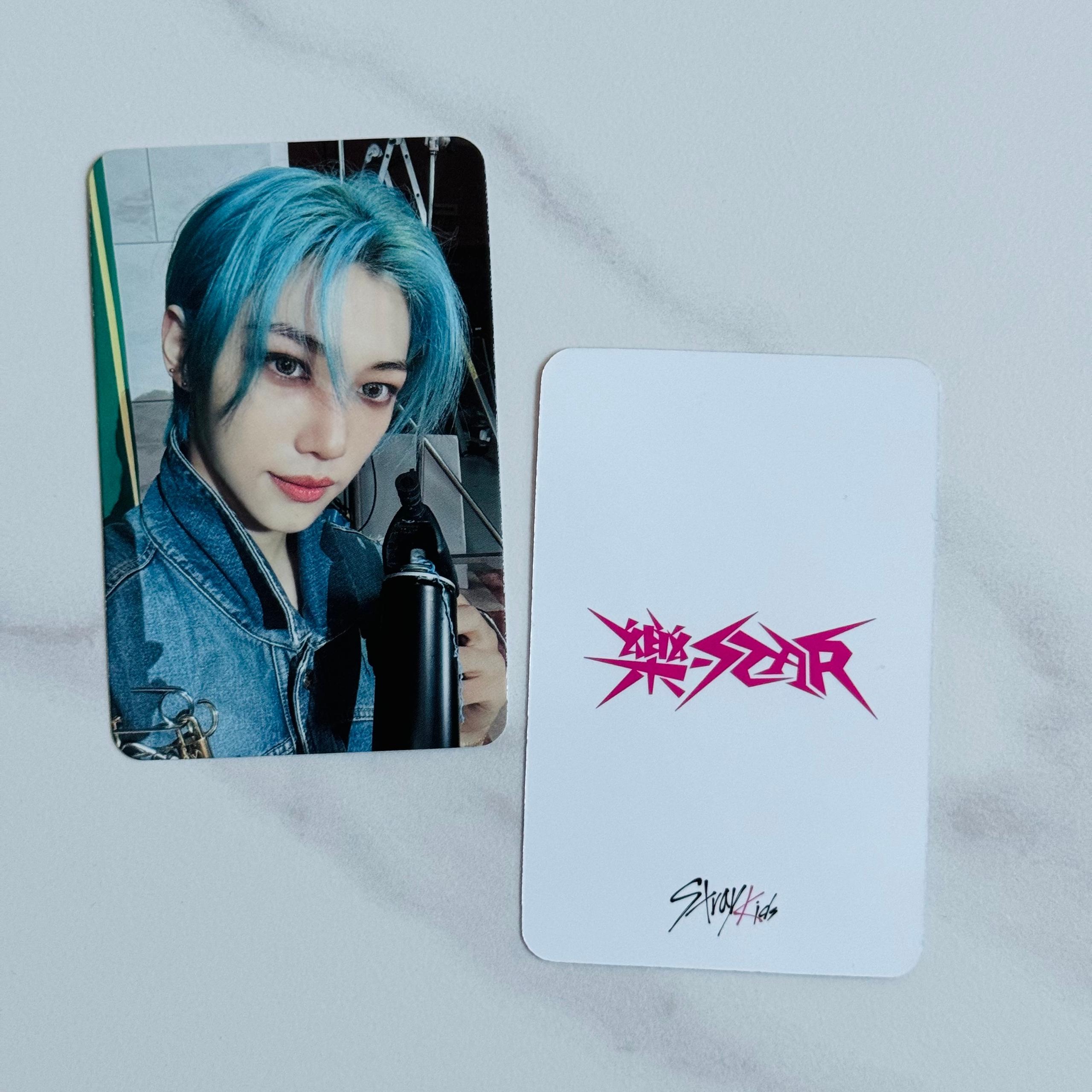 Felix Stray Kids RockStar MusicKorea Pre-order Photocard
