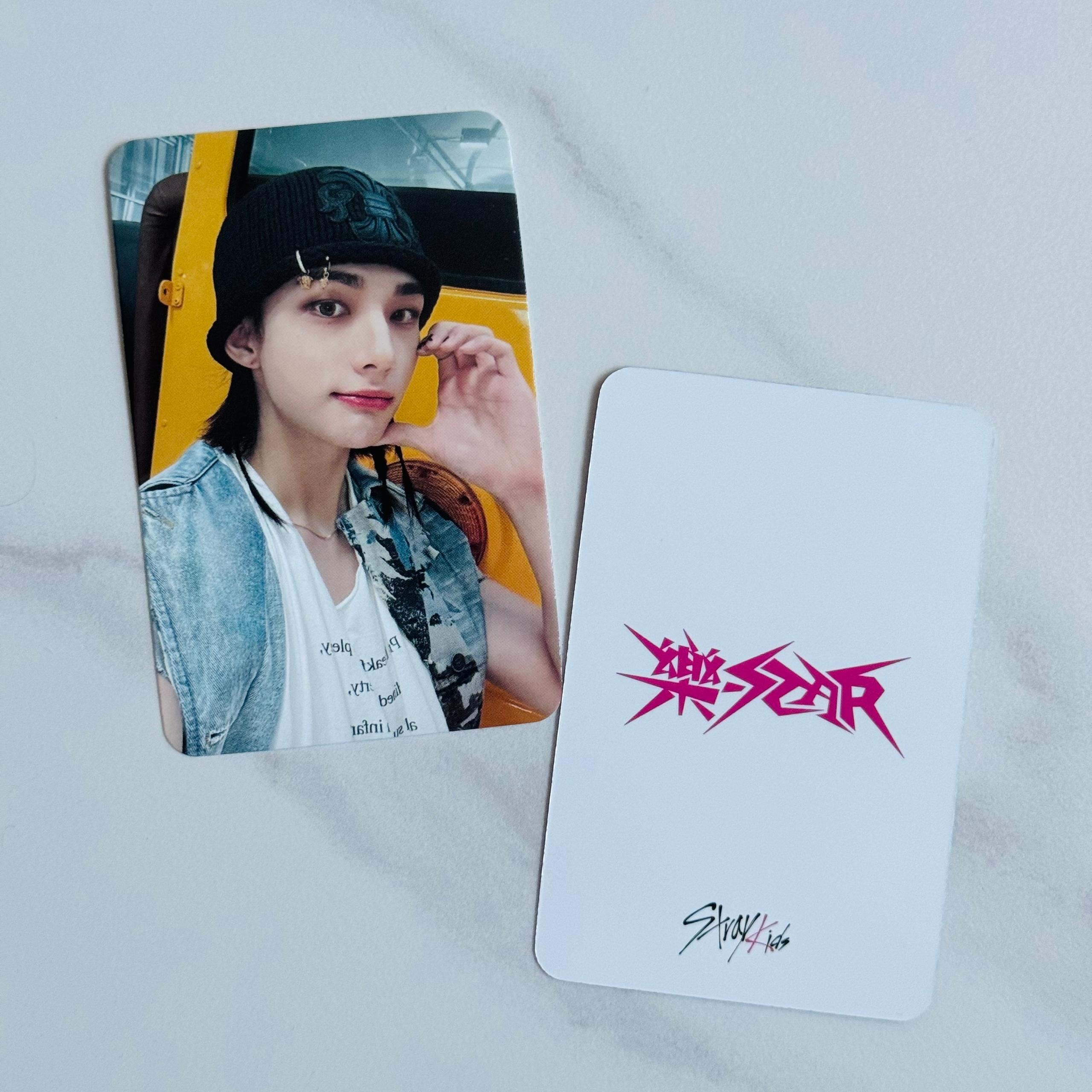 Hyunjin  Stray Kids RockStar MusicKorea Pre-order Photocard