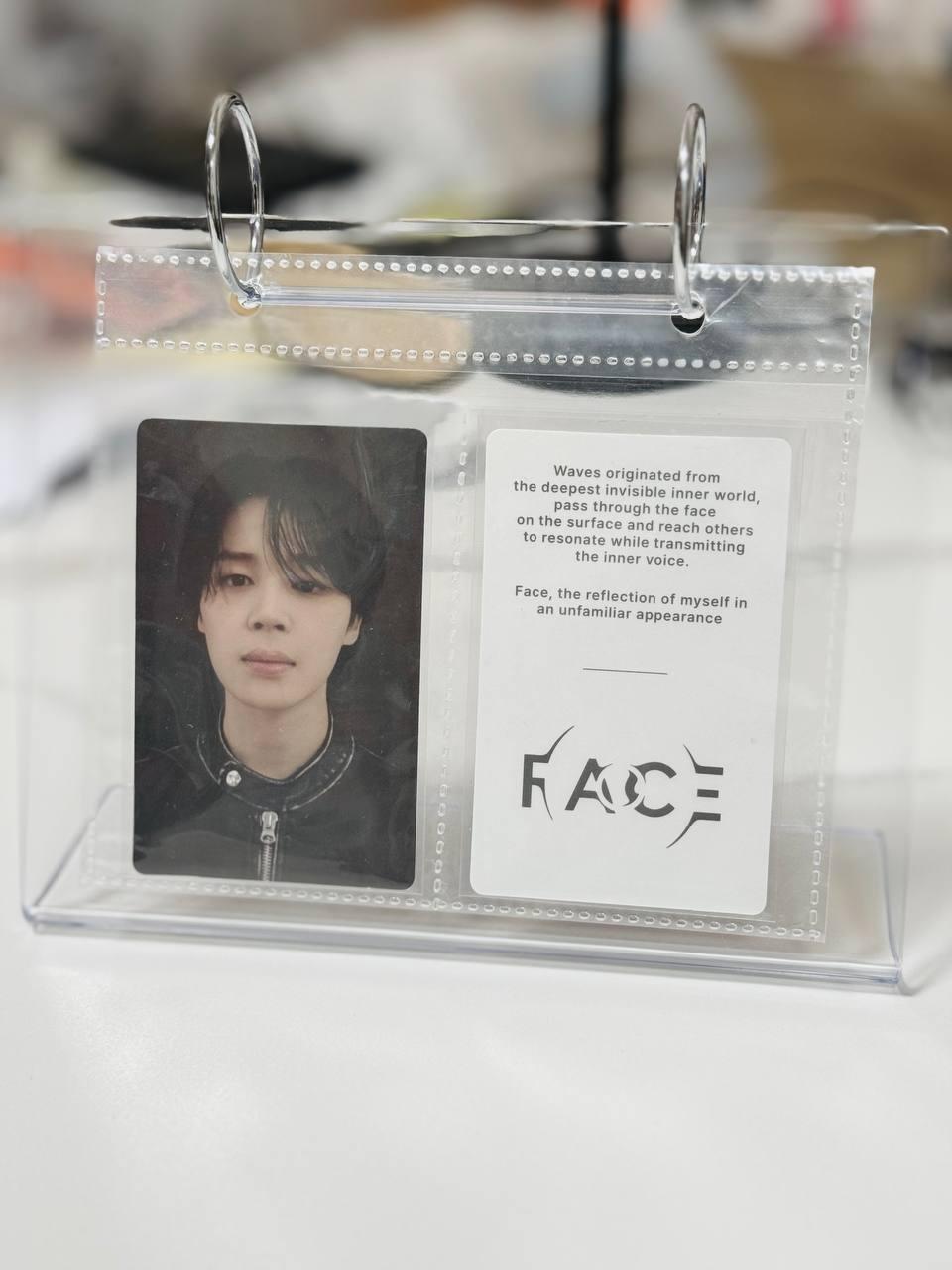 Jimin BTS Face Photocard