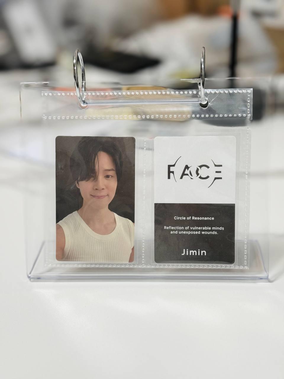 Jimin BTS Face Photocard