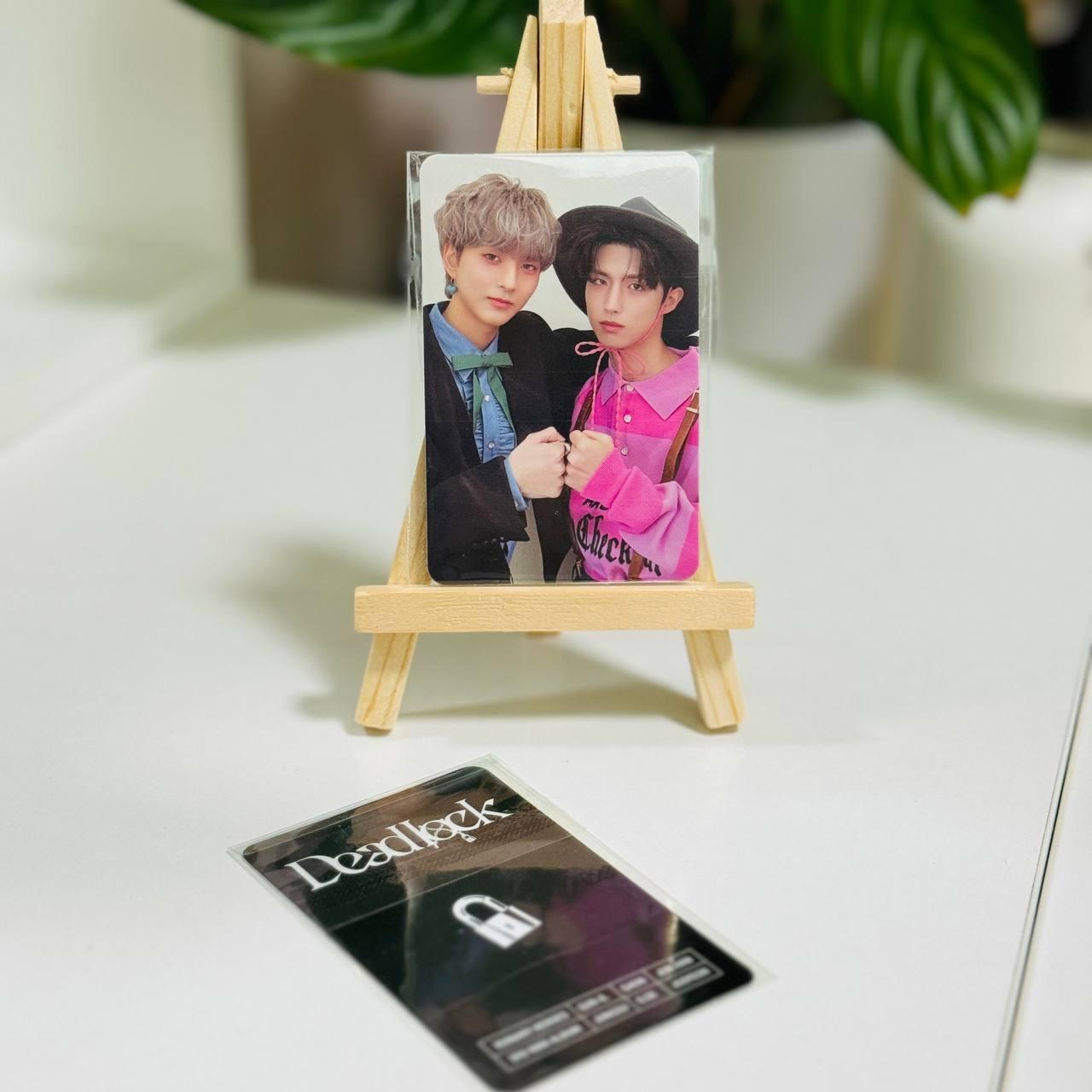 Xdinary Heroes - [Deadlock] JYP POB Withmuu Exclusive Unit Ode & Jun Han Photocard