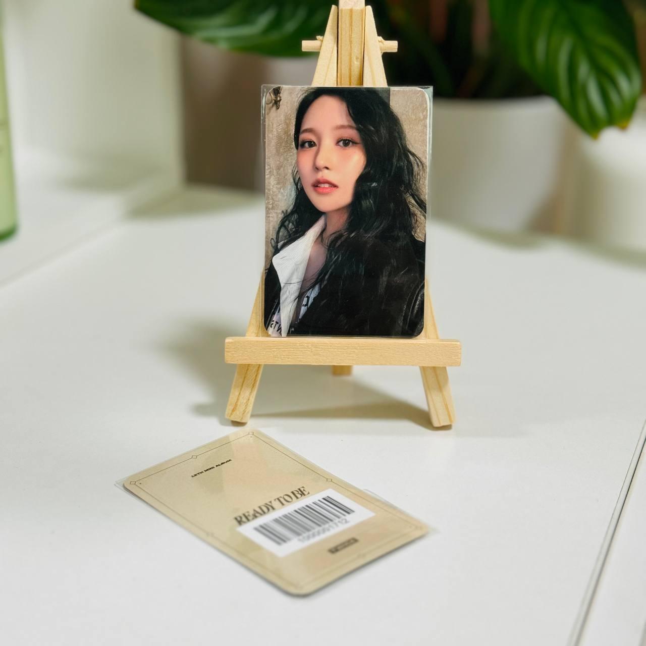 Mina TWICE Ready to be JYP Shop Pre-Order Benefit Photocard