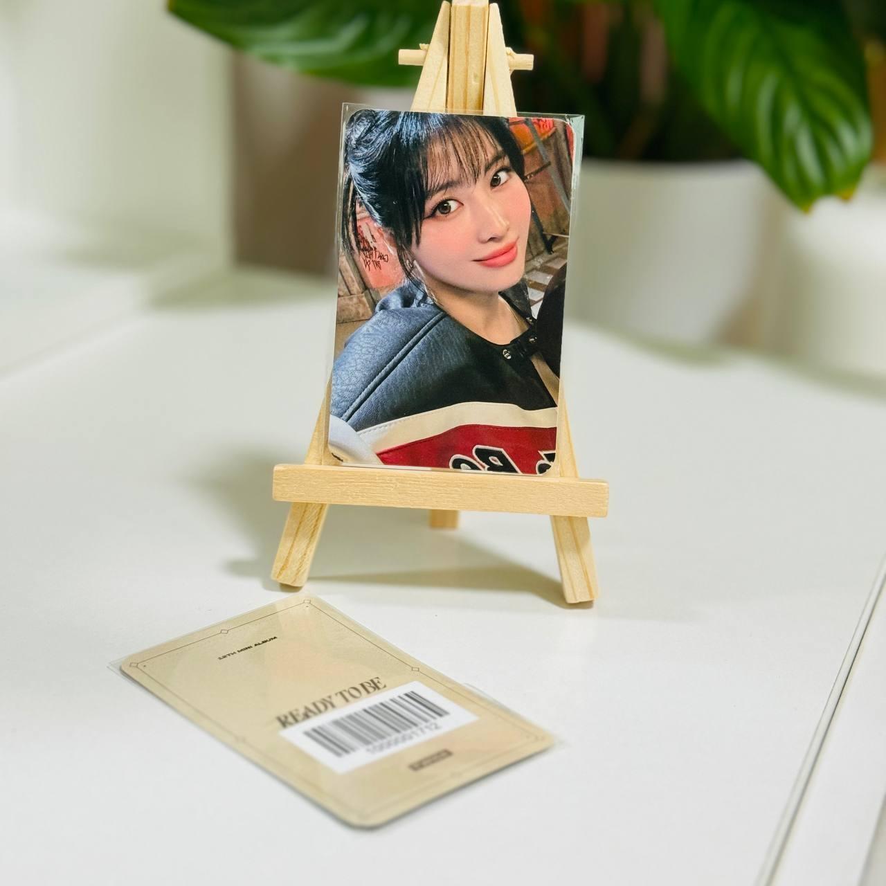 Momo TWICE Ready to be JYP Shop Pre-Order Benefit Photocard