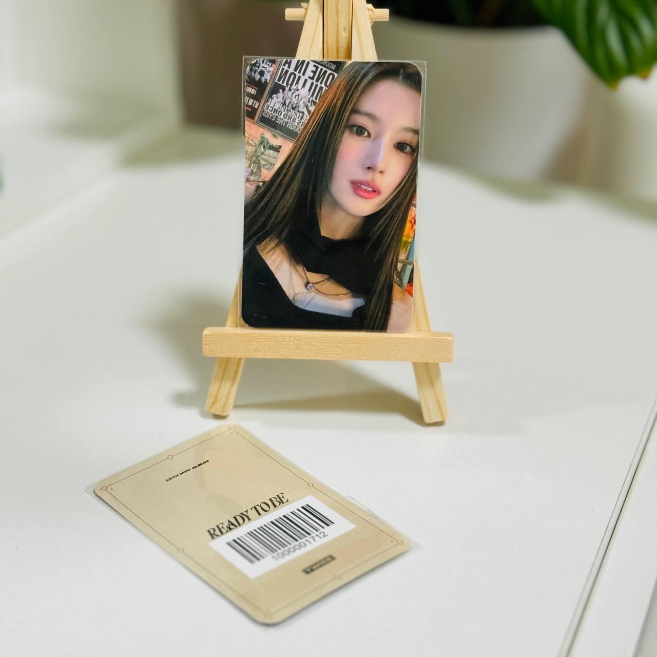 Sana TWICE Ready to be JYP Shop Pre-Order Benefit Photocard