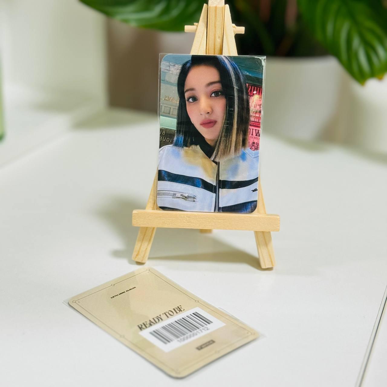 Jihyo TWICE Ready to be JYP Shop Pre-Order Benefit Photocard