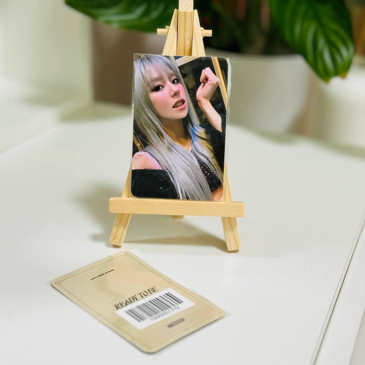 Chaeyoung TWICE Ready to be JYP Shop Pre-Order Benefit Photocard