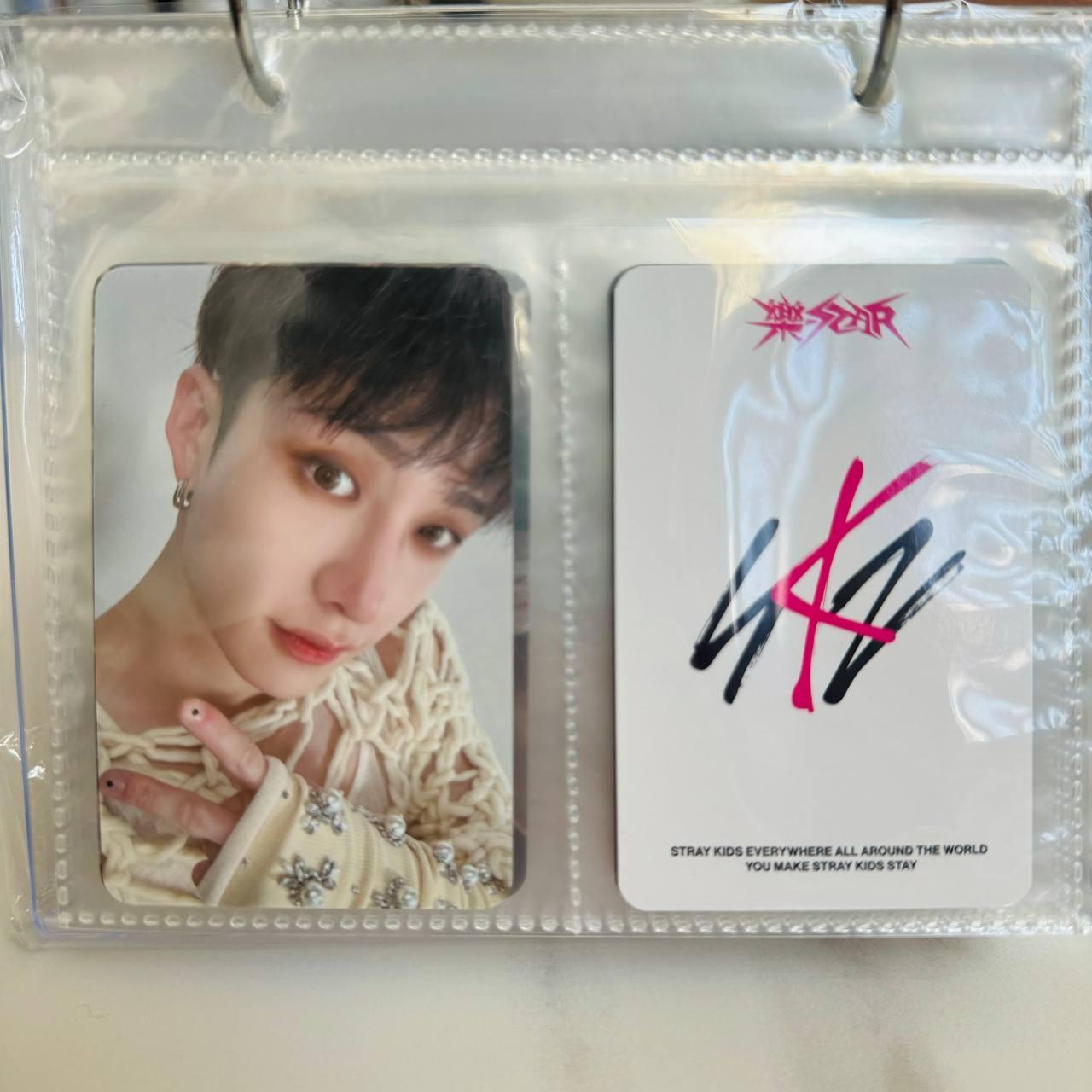 Bang Chan Stray Kids Mini Album "樂-Star" POB Photocard SoundWave (pre-order)