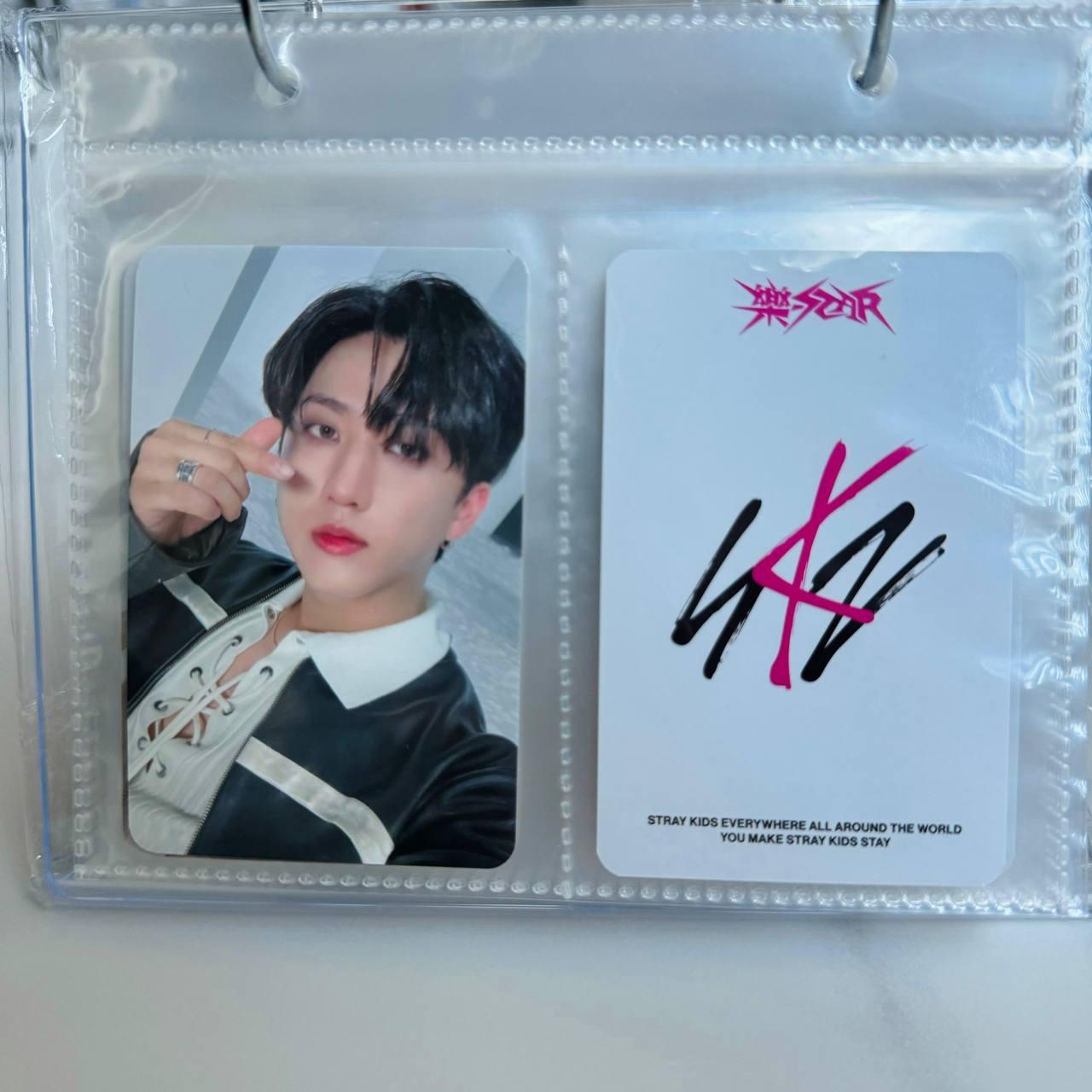 Changbin Stray Kids Mini Album "樂-Star" POB Photocard SoundWave (pre-order)