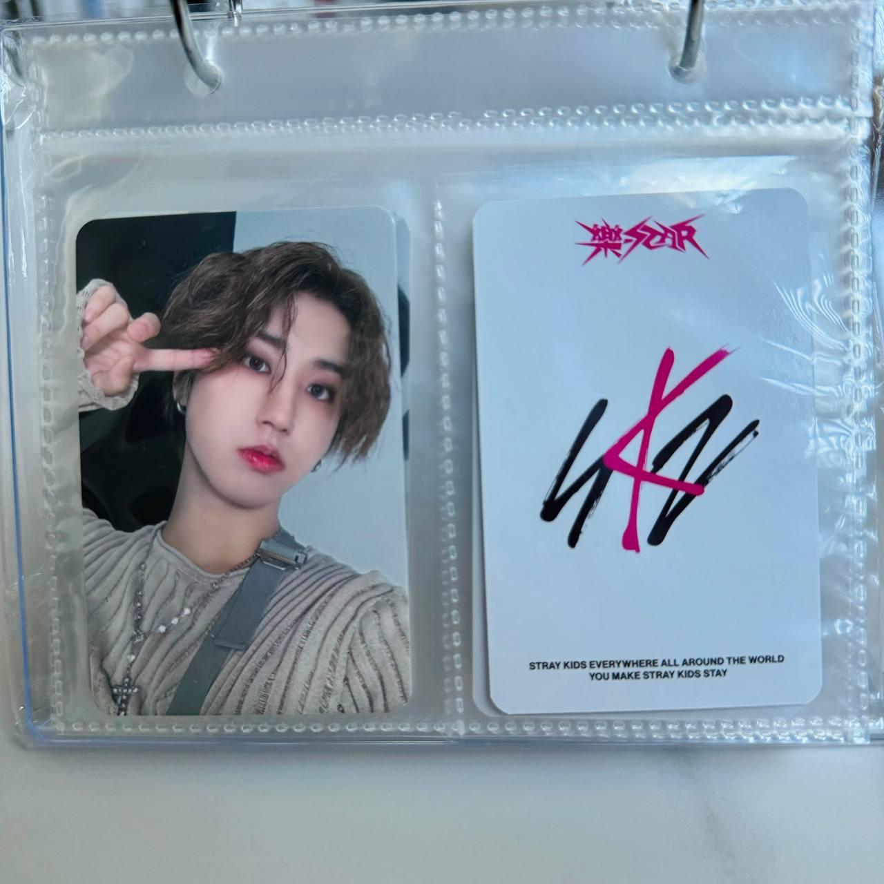 Han Stray Kids Mini Album "樂-Star" POB Photocard SoundWave (pre-order)