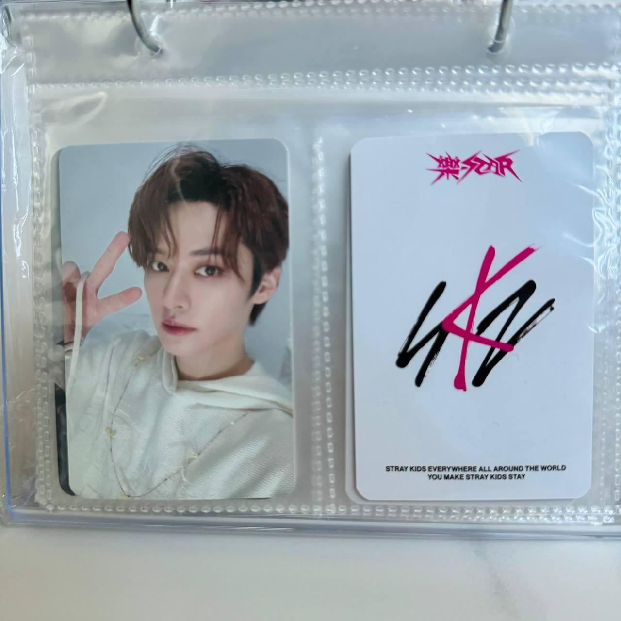 Lee Know Stray Kids Mini Album "樂-Star" POB Photocard SoundWave (pre-order)