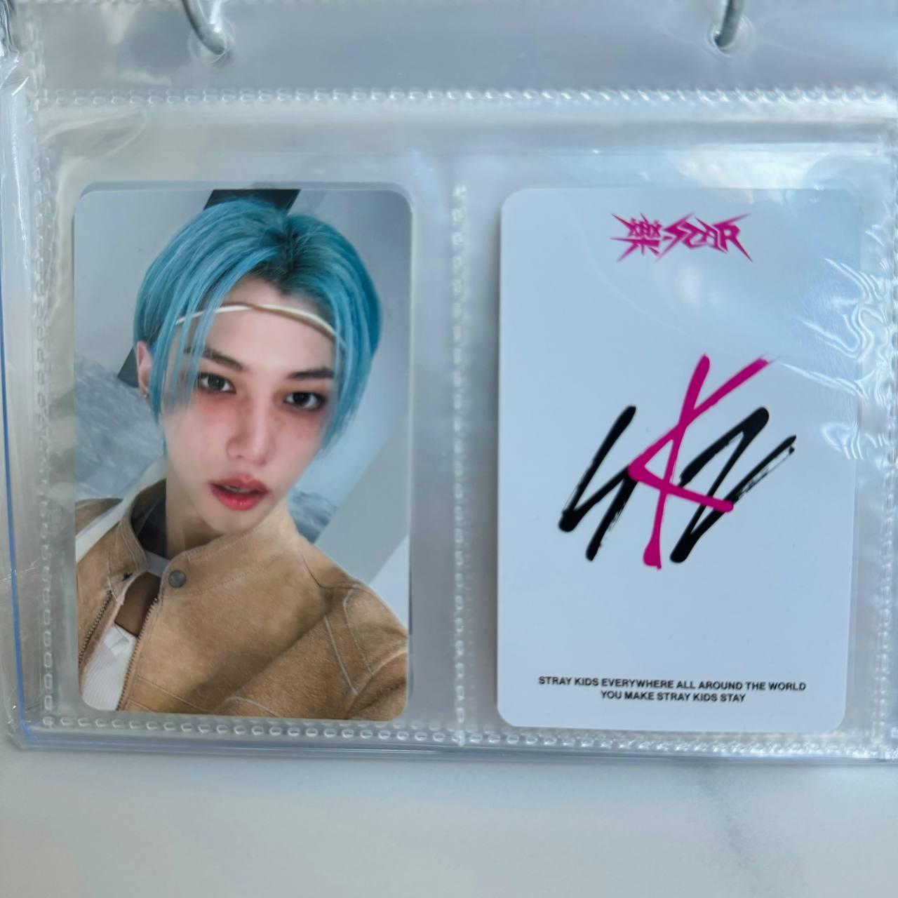 Felix Stray Kids Mini Album "樂-Star" POB Photocard SoundWave (pre-order)
