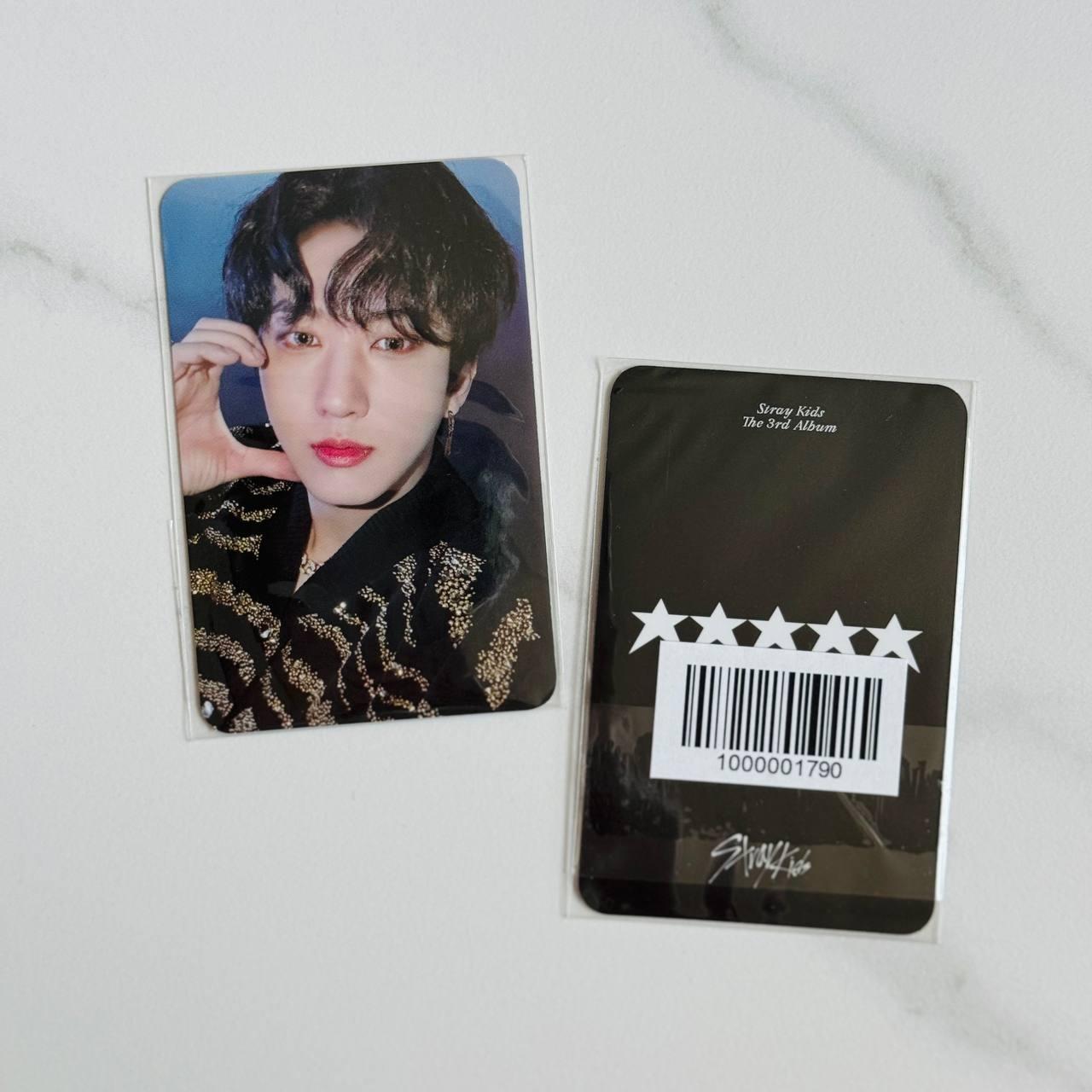 Changbin Stray Kids "5-STAR" - JYP Shop Pre-Order Benefit Photocard