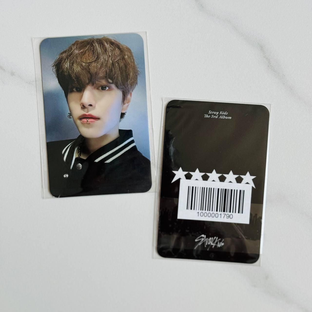 Seungmin Stray Kids "5-STAR" - JYP Shop Pre-Order Benefit Photocard