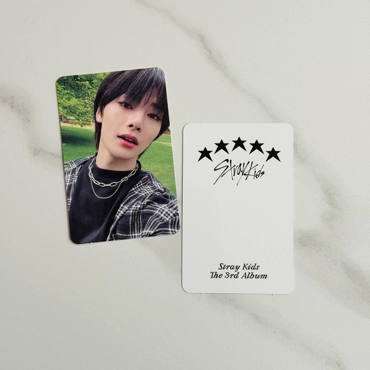 I.N.  Stray Kids "5 Star" Official Soundwave Store Benefit Photocard