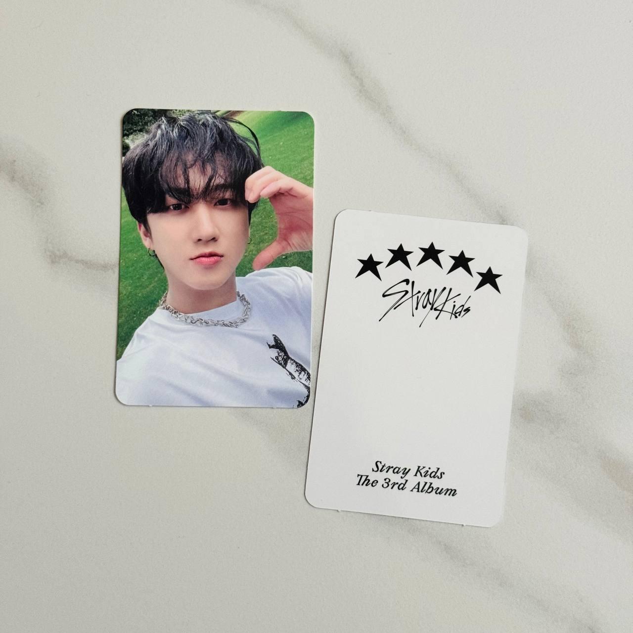 Changbin Stray Kids "5 Star" Official Soundwave Store Benefit Photocard