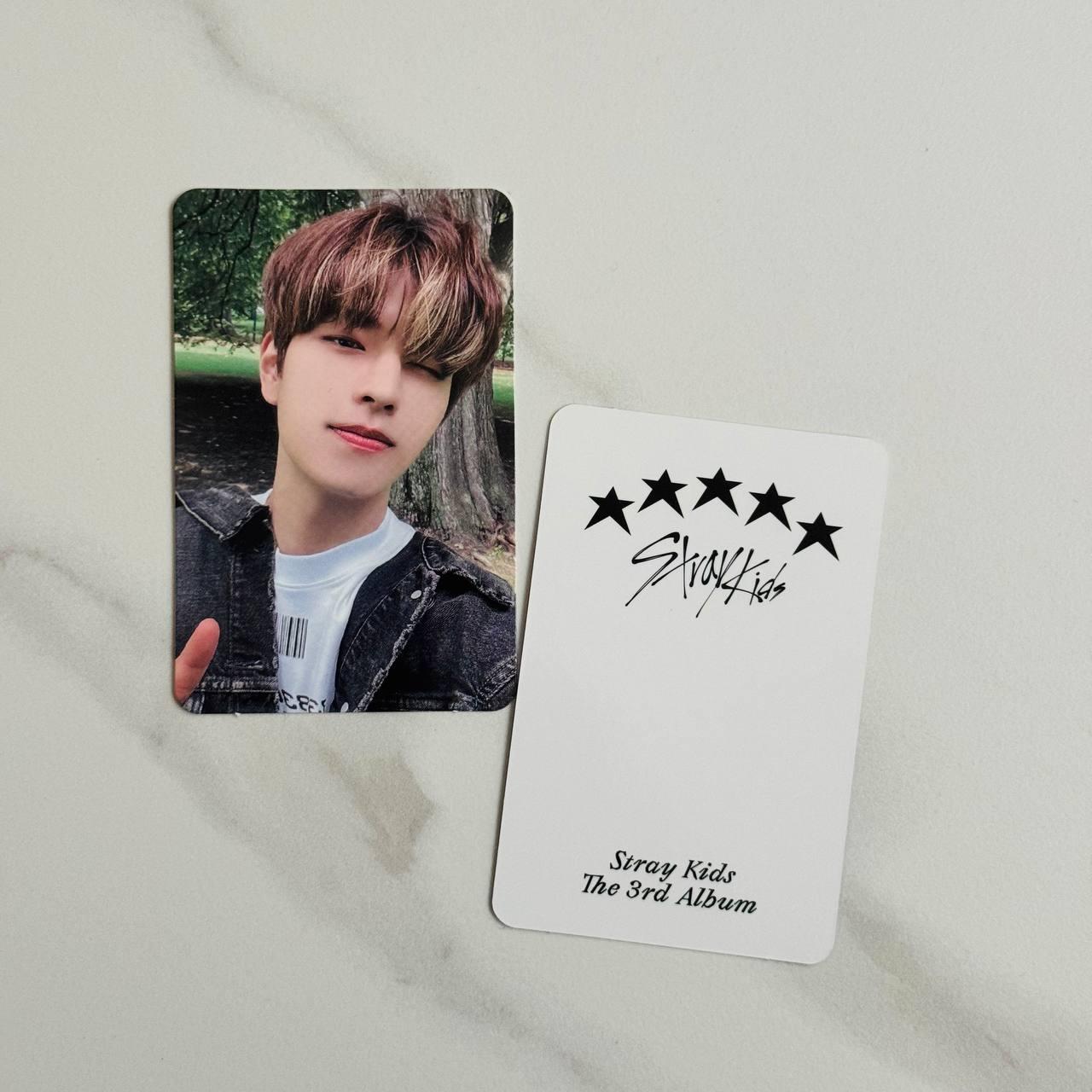 Seungmin Stray Kids "5 Star" Official Soundwave Store Benefit Photocard