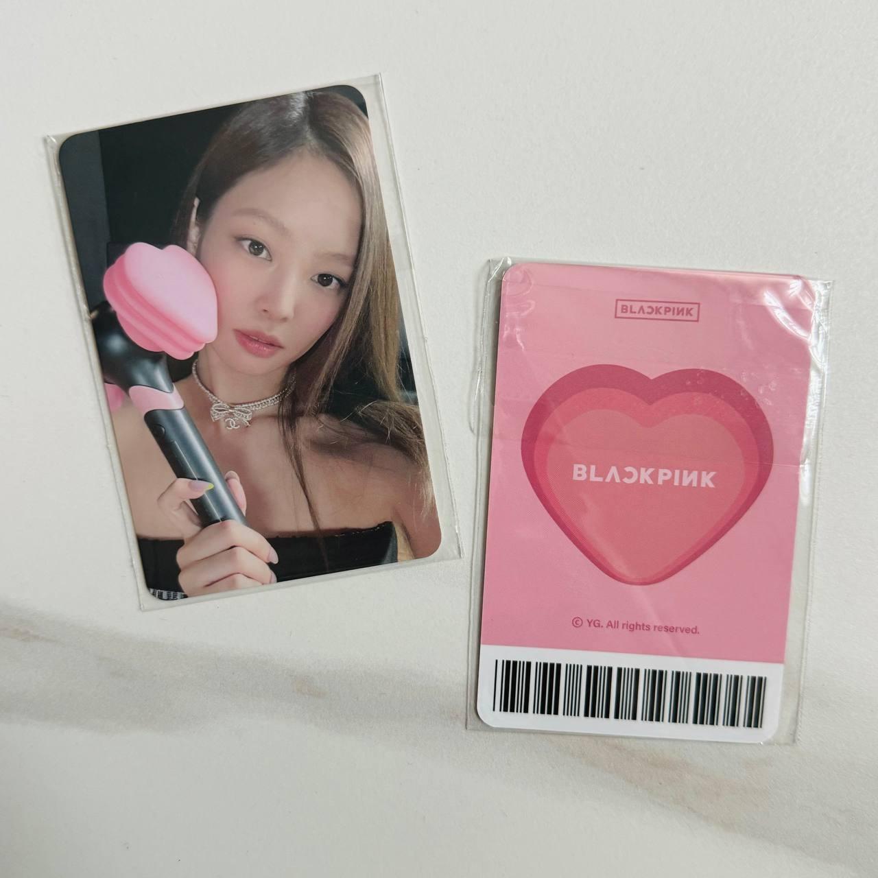 Jenny BLACKPINK World Tour Born Pink Finale in Seoul Photocard (light stick event only)