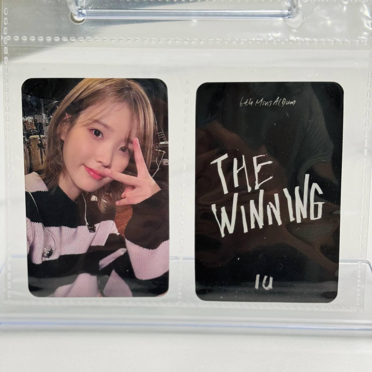 IU "The Winning" AppleMusic Official Photocard