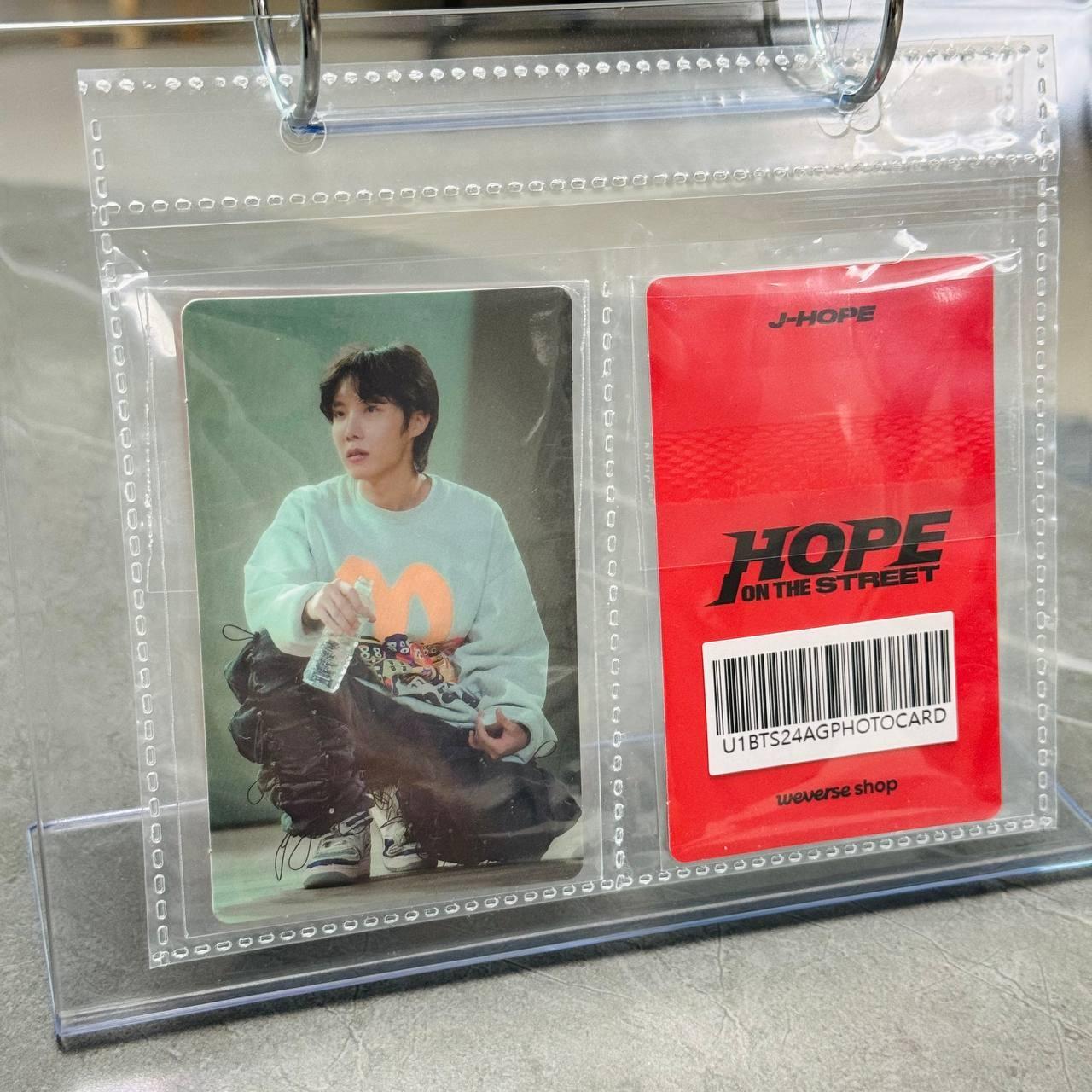 J-Hope (BTS) "Hope on the Street" Weverse Shop Official Benefit Photocard
