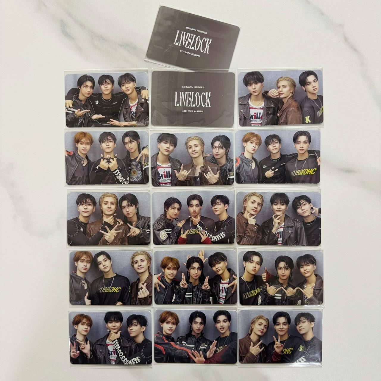 Xdinary Heroes 4TH Album LiveLock JYP POB Benefit Unit