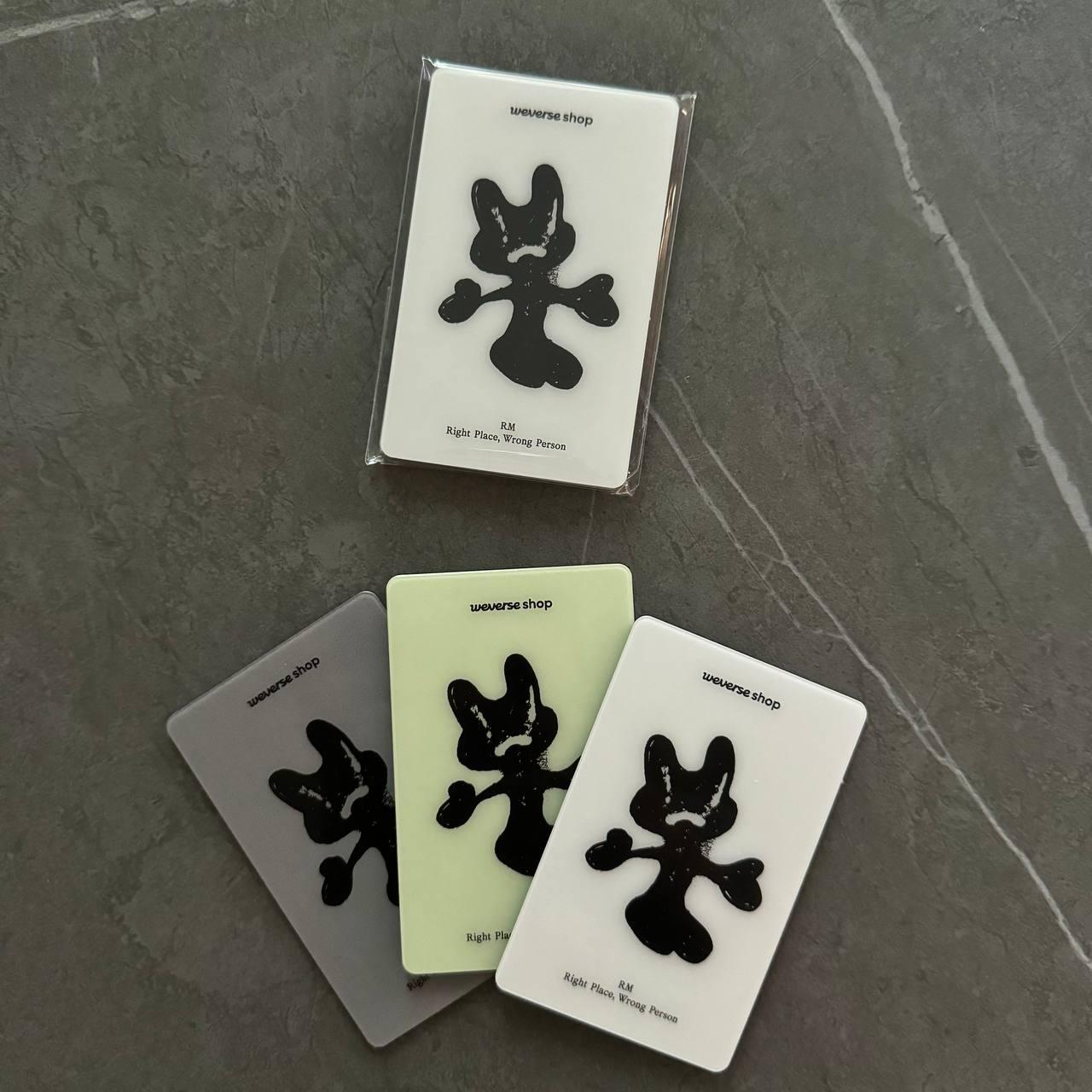 RM "Right Place, Wrong Person" Weverse Shop Pre-Order Benefit mirror set