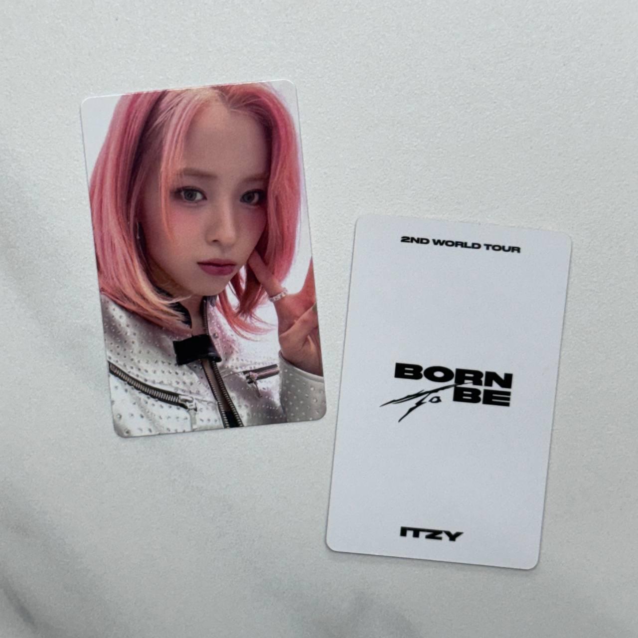 ITZY 2nd World Tour Born to Be in Seoul JYP Shop Special Official Photocard