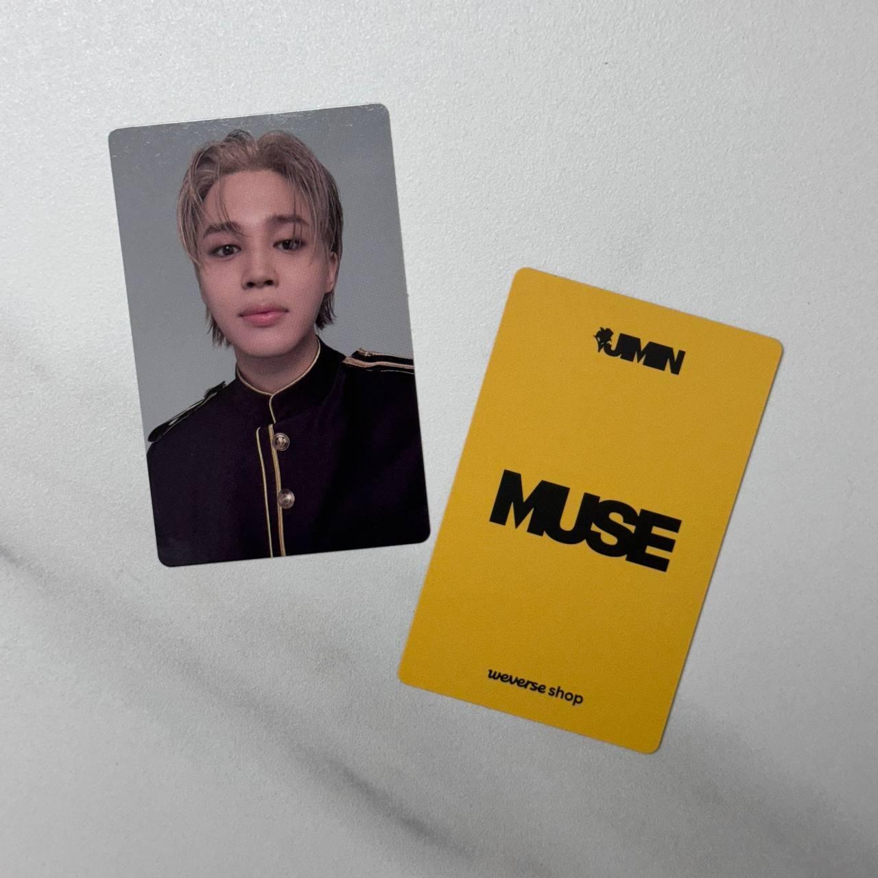 Jimin (BTS) 'MUSE' Weverse Shop Early Bird Official Photocard