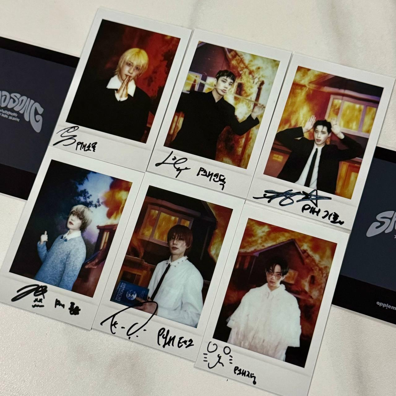 P1Harmony Sad Song Official Photocard