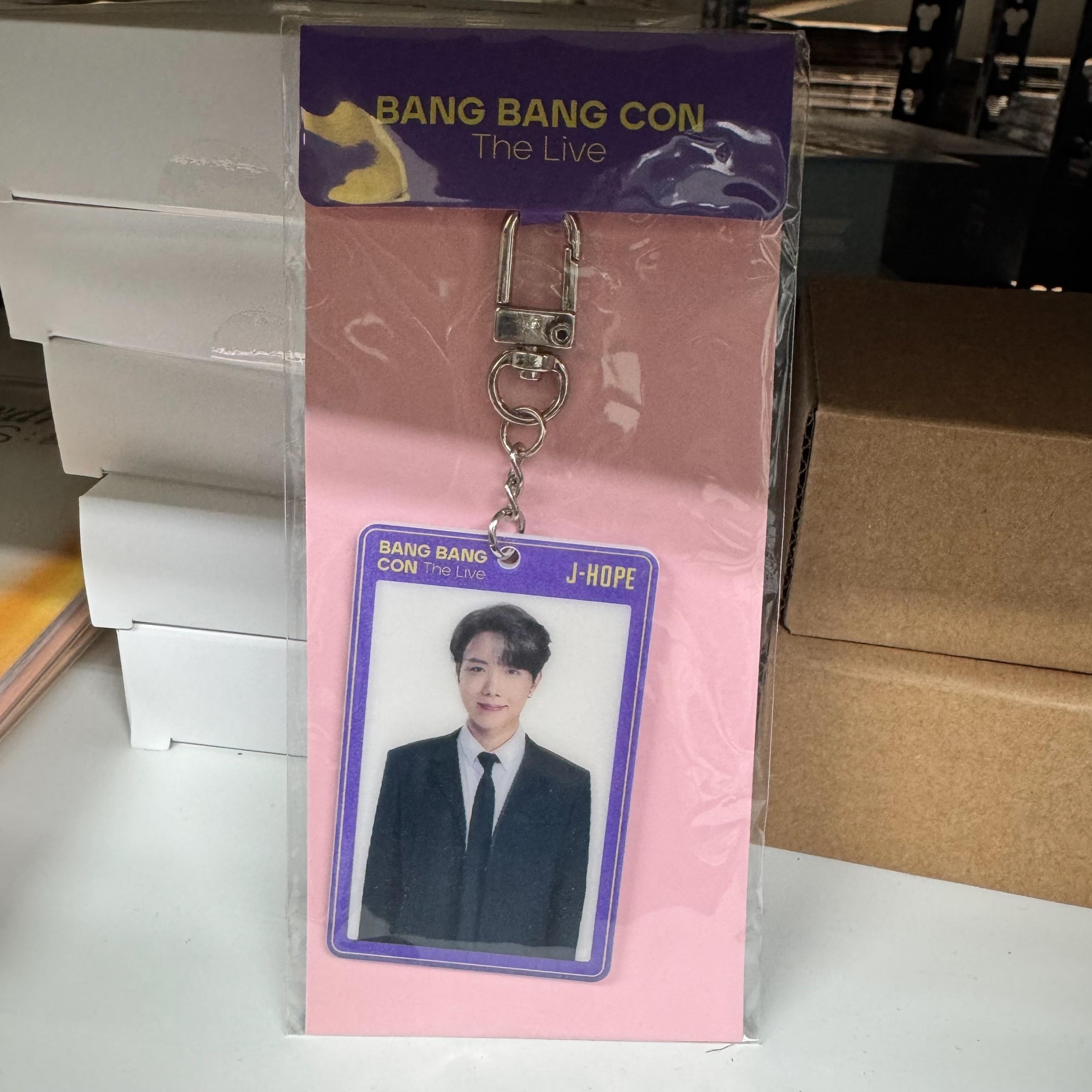BTS Bang Bang Con J-Hope official lenticular keyring