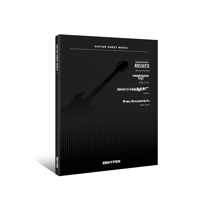 Guitar Sheet Music : ENHYPEN (Package) (Weverse)