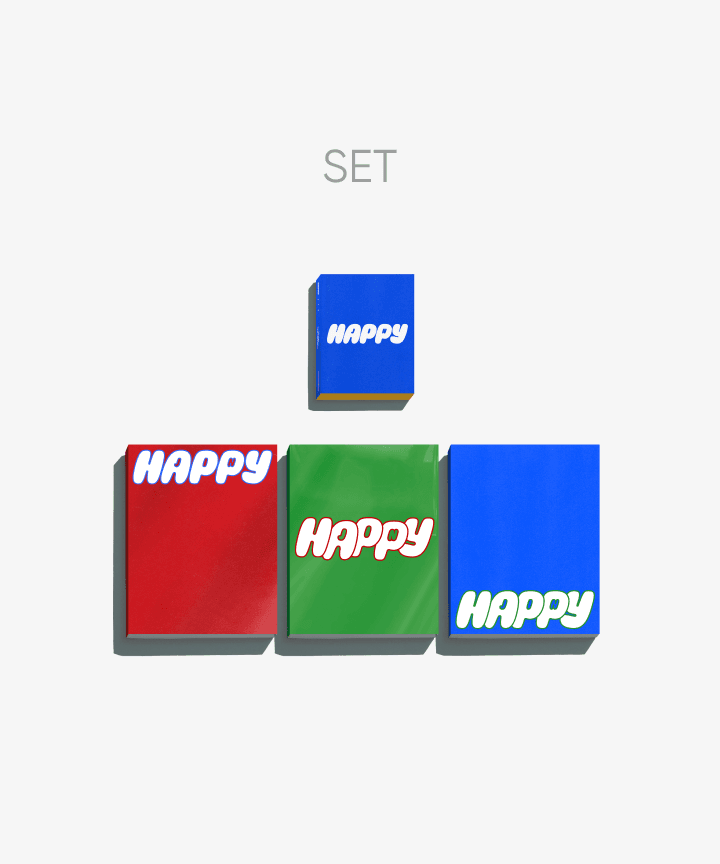 Jin (BTS) 'Happy' (Set) + 'Happy' (Weverse Albums ver.) Set (Weverse)