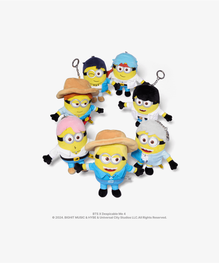 BTS X DM4 Plush Keyring (Weverse)
