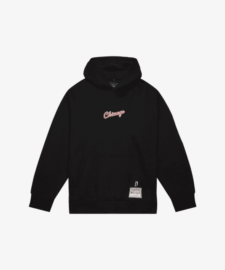 [SUGA X NBA] GLITCH HOODIE (BULLS) (Weverse)