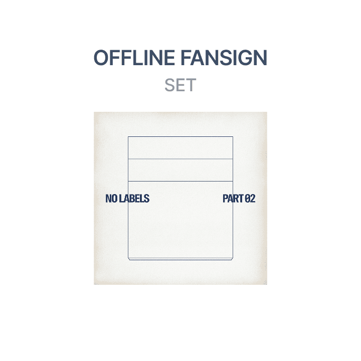 [OFFLINE FANSIGN] 'NO LABELS: PART 02' (Set) (Weverse)
