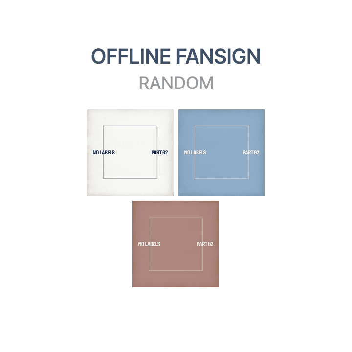 [OFFLINE FANSIGN] 'NO LABELS: PART 02 (Compact Ver.)' (Random) (Weverse)