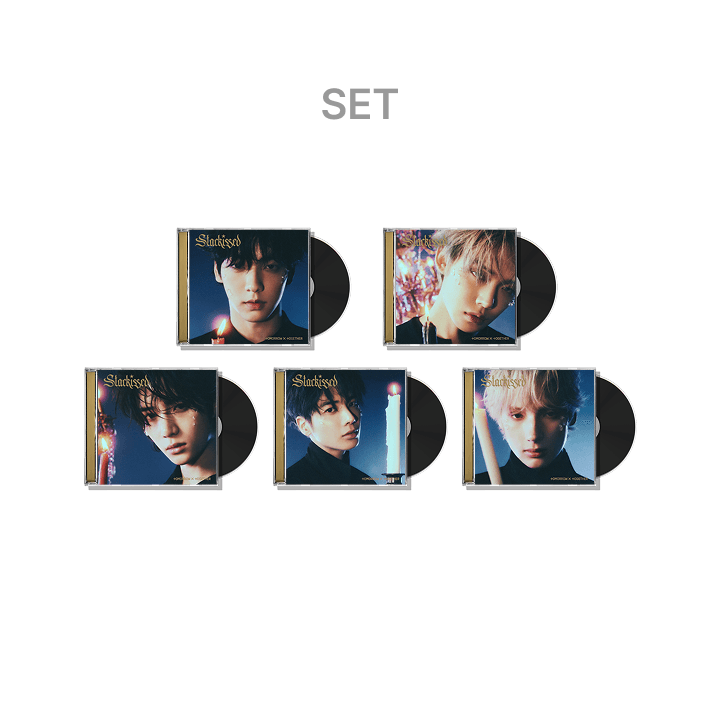 JP 3rd Album『Starkissed』MEMBER SOLO Edition 5 SET  (Weverse)