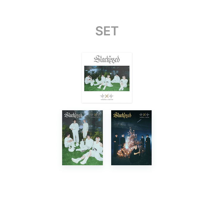 JP 3rd Album『Starkissed』3 SET  (Weverse)
