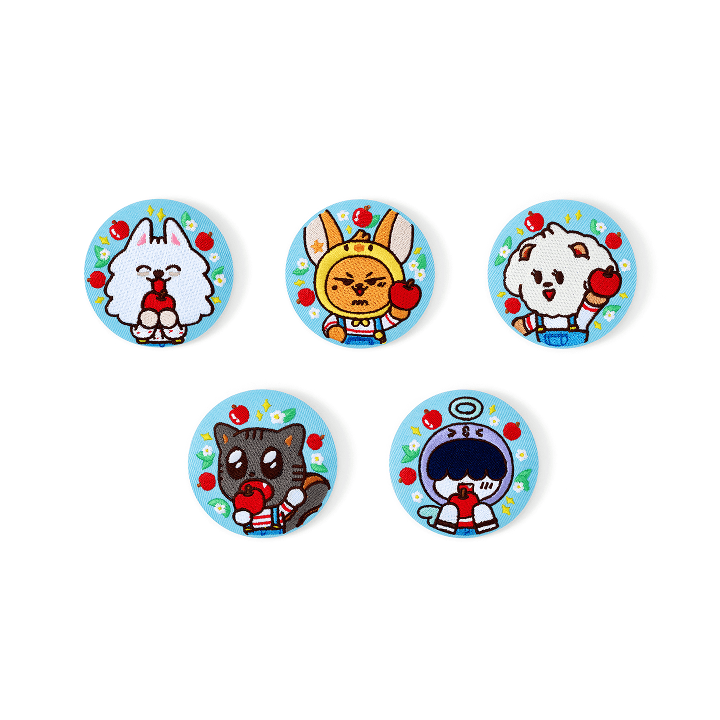 Embroidery Can Badge (Weverse)