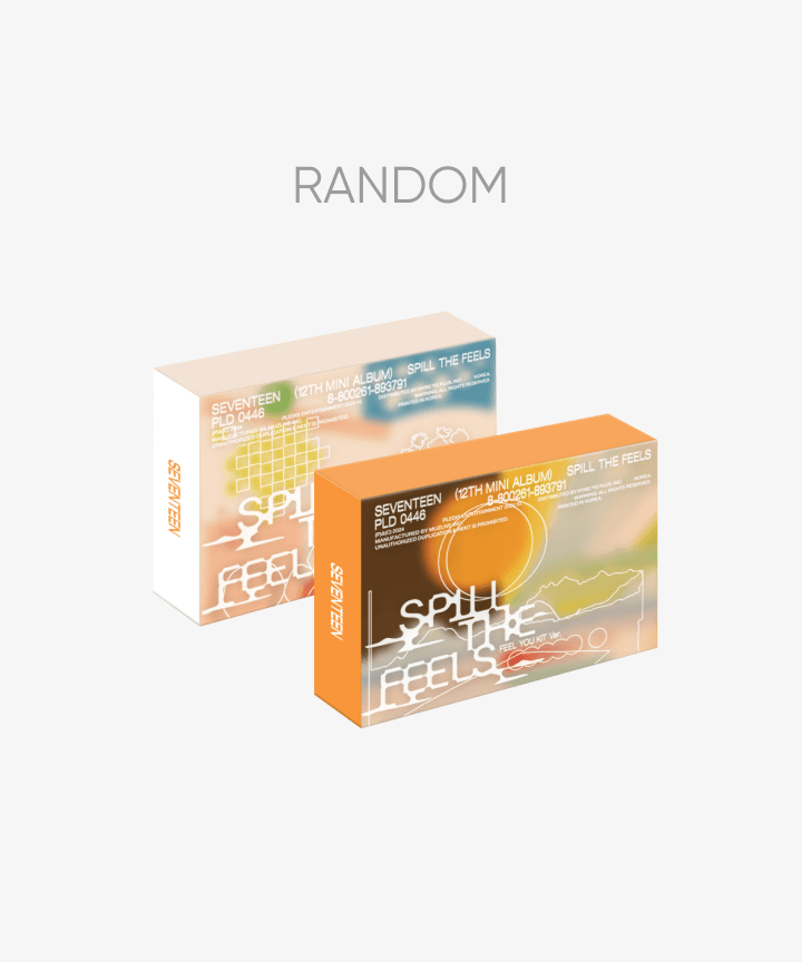12th Mini Album 'SPILL THE FEELS' KiT Ver. (Random) (Weverse)