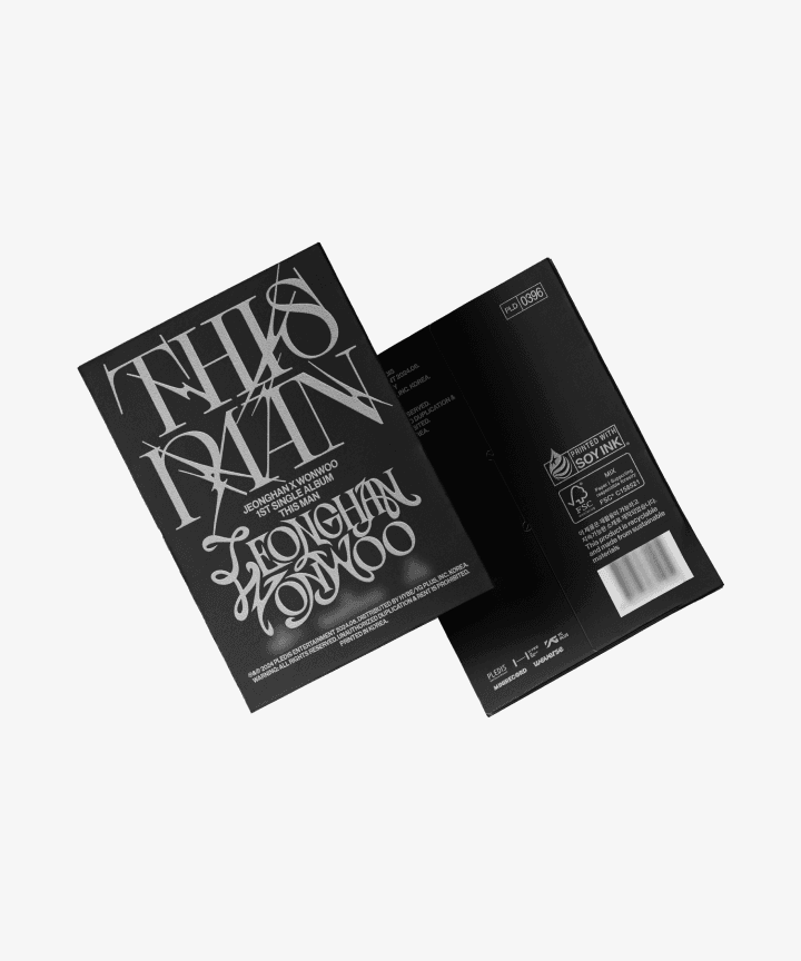 정한X원우 1st Single Album ‘THIS MAN’ Weverse Albums ver. (Weverse)