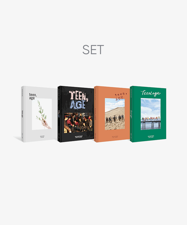 2ND ALBUM 'TEEN, AGE' (SET) (Weverse)