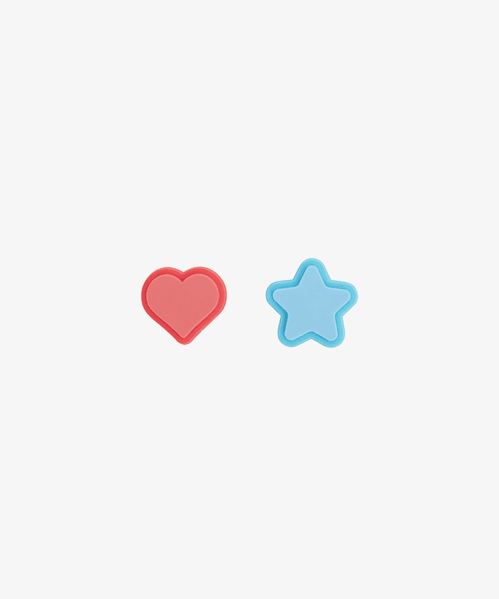Light Stick Parts (HEART & STAR) (Weverse)