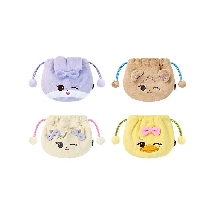 [BPCOLLECTION] BLACKPINK CHARACTER FACE POUCH (Weverse)