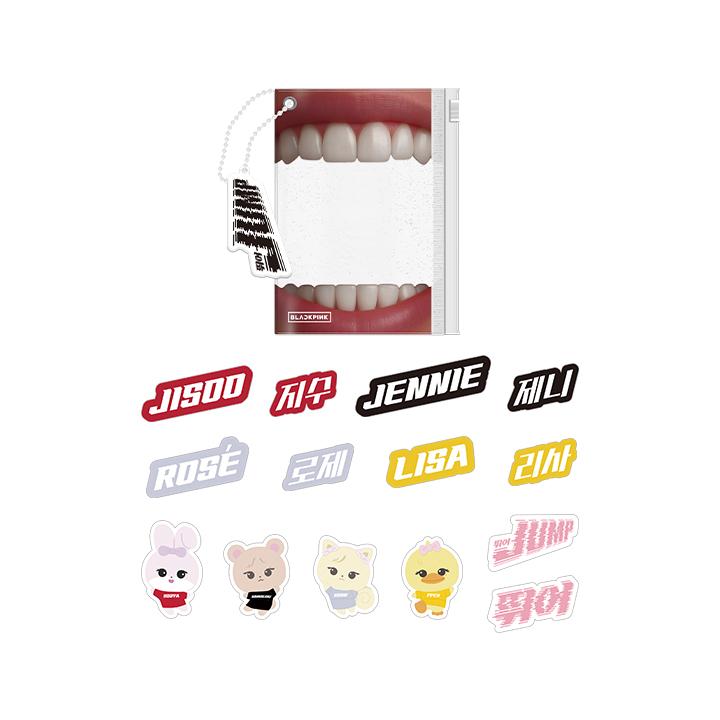 [JUMP] BLACKPINK PVC POUCH + STICKER SET (Weverse)