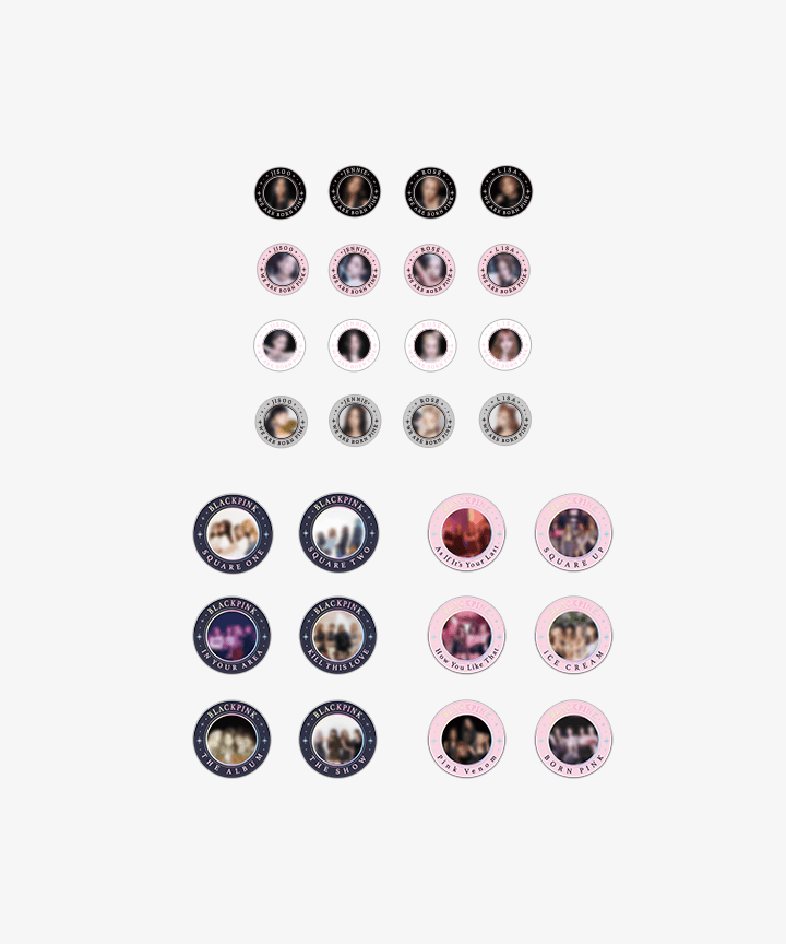 [BORNPINK] BLACKPINK CIRCLE PHOTO CARD SET (Weverse)