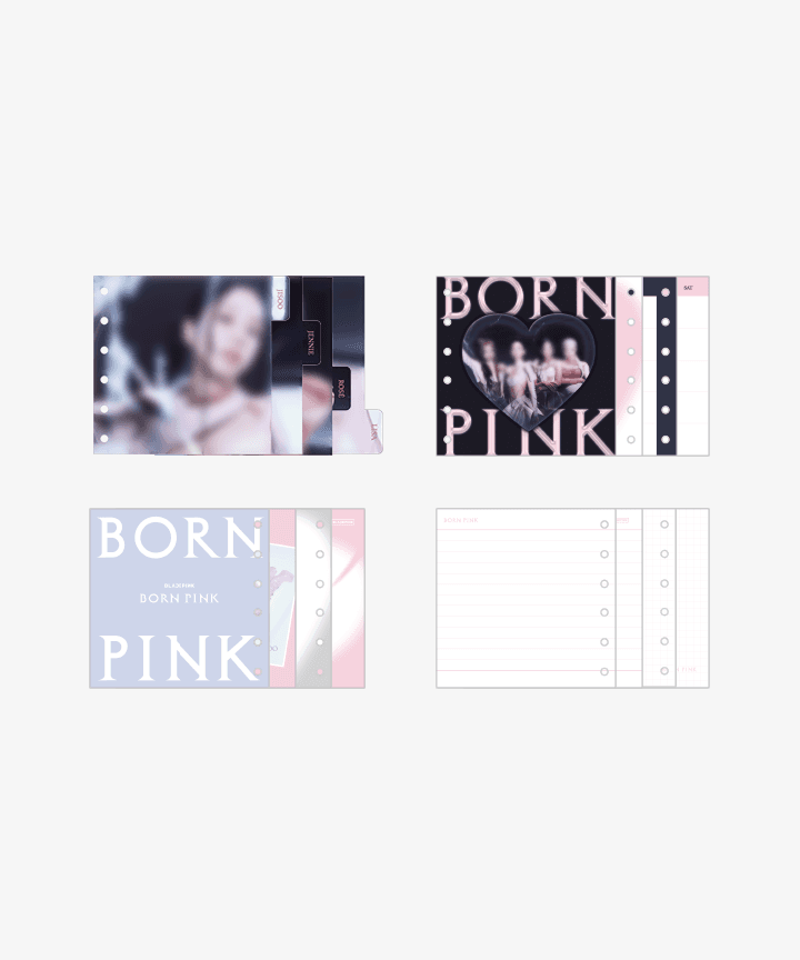 [BORNPINK] BLACKPINK DISK PHOTO BINDER INDEX (Weverse)