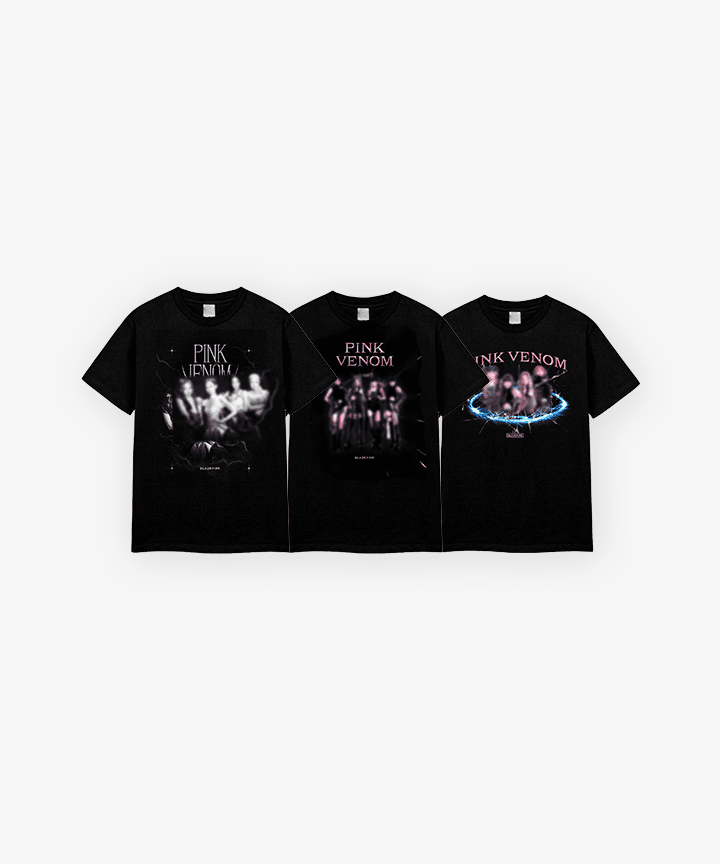 [PINKVENOM] BLACKPINK PHOTO T-SHIRTS (Weverse)
