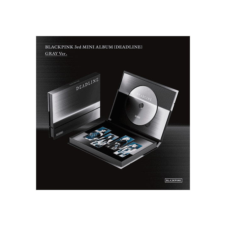 BLACKPINK 3rd MINI ALBUM [DEADLINE] GRAY Ver. (Weverse)