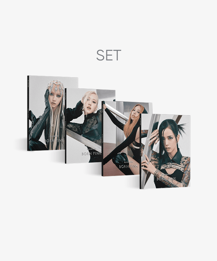 BLACKPINK 2nd ALBUM [BORN PINK] DIGIPACK ver. SET (Weverse)