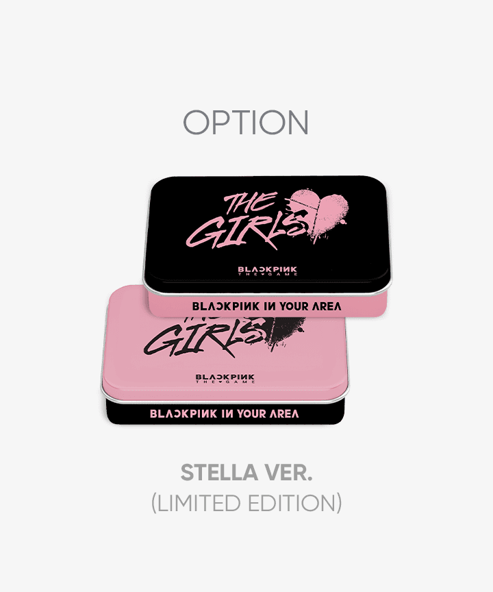 BLACKPINK THE GAME OST [THE GIRLS] Stella ver. (Option) (Weverse)